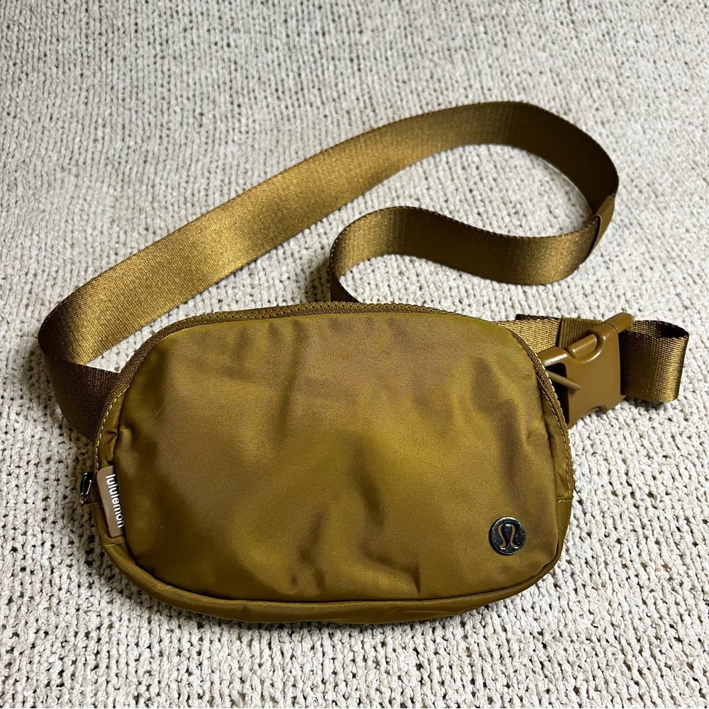 lululemon Crossbody Camel Belt Bag with Adjustable Strap